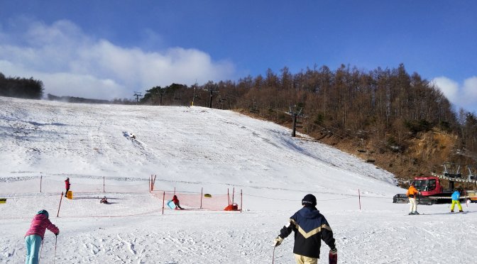 雪はあるぞ！マウントジーンズスキー場