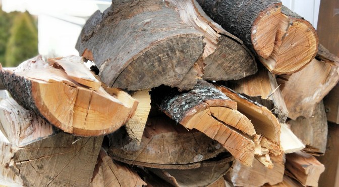 薪割り体験もできます！