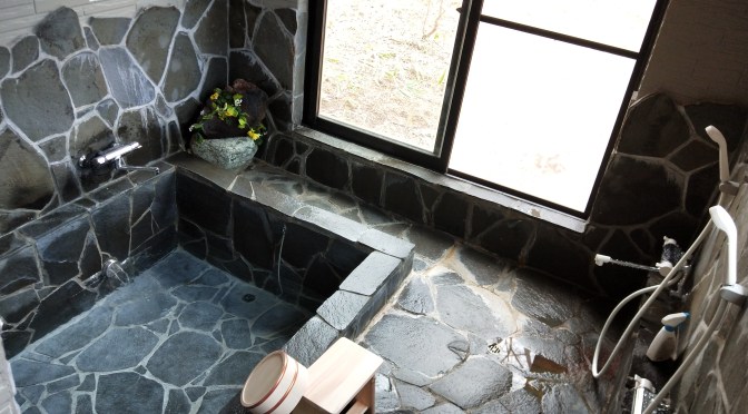 自慢の石風呂に家族全員で入ろう！那須ハイグランド